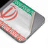 Iran Flag Distressed Galaxy Z Flip6 Skin